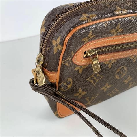 vintage louis vuitton monogram marly dragonne gm m51825 clutch bag|Authentic Louis Vuitton Monogram Marly Dragonne GM M51825 .